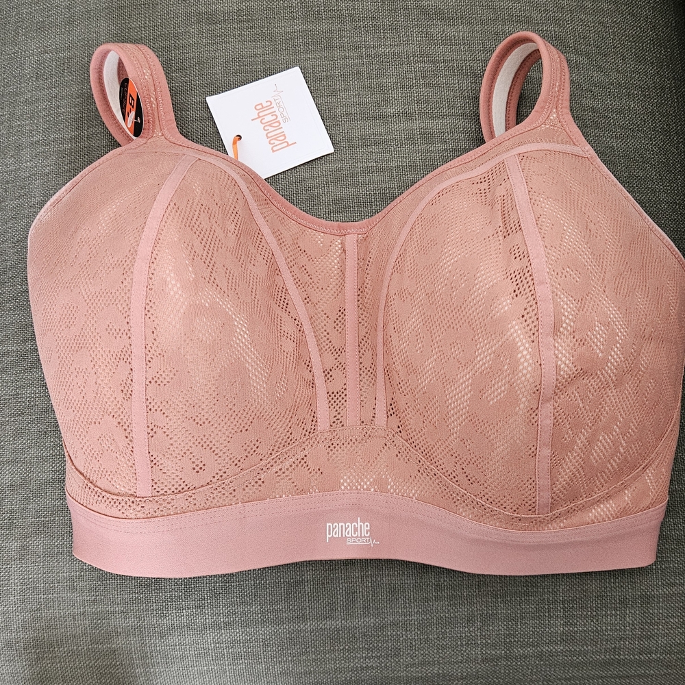 Panache Sienna Non Wired Pink Sports Bra